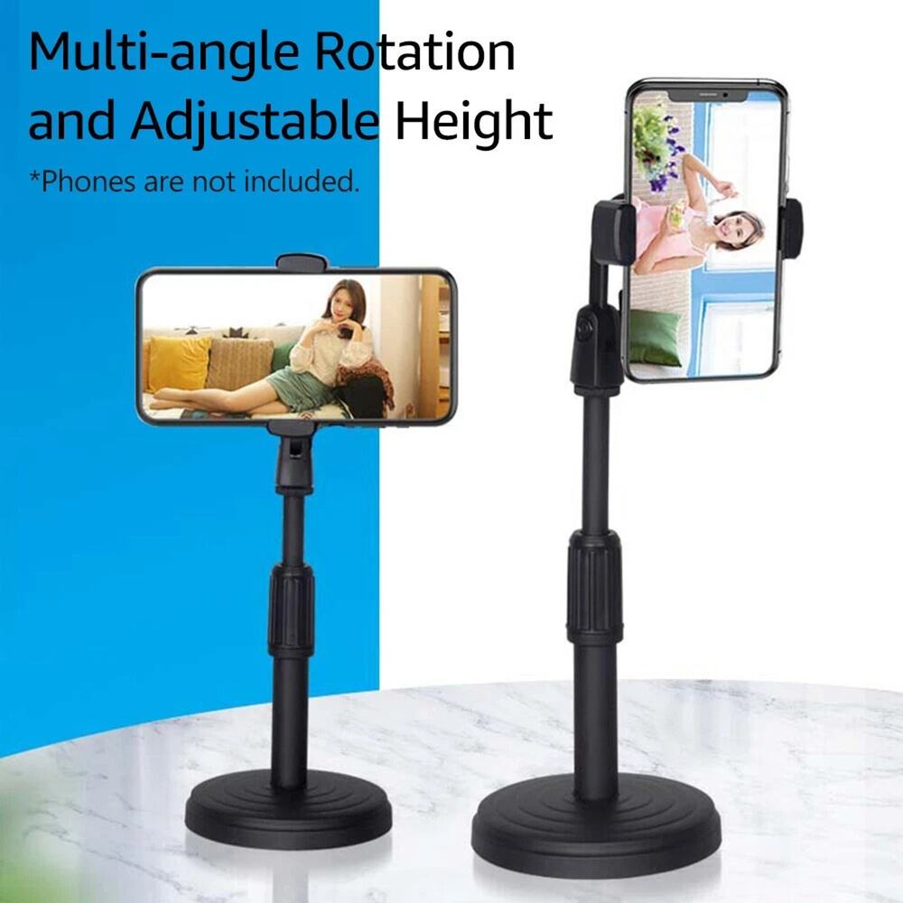 Desktop Cell Stand Holder Clamp Stand Adjustable Height F3U2 NIB